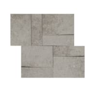 Mozaiektegel Factory 3d Grey 30x30cm 9mm Modulair Mat Gerectificeerd