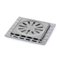 RVS Renovatieput 100x100mm Inbouwdiepte 8mm