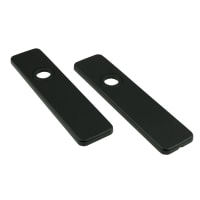 AMI Kortschild 185/44 Blind Aluminium Zwart