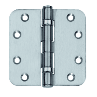 BSW Kogellagerscharnier 802 89x89x2,5mm Met Ronde Hoek BB Verzinkt