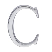 Skantrae Huisletter Mat Chroom C Titanium