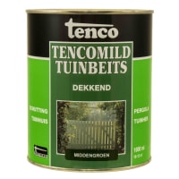 Tencomild Tuinbeits Dekkend 1L Middengroen
