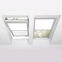 Fakro Verduisterend Rolgordijn ARF Z-Wave Solar I 94x160cm Elektrisch Exclusief Afstandsbediening Kleur Wit (255)