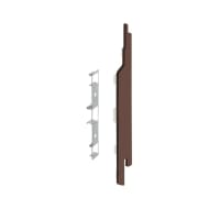 Keralit Eindkap En Connector Rechts 2814 Bruin Eiken Modern Houtstructuur