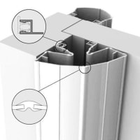 Ellen Finprotect Plus 120/120mm 250cm Breed/Breed Wit