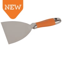 Super Prof Spachtelmes 150mm RVS Met RVS Soft Coat Handgreep