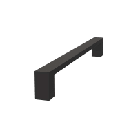 Skantrae Deurgreep Quadrate 28x300mm Zwart Per Stuk