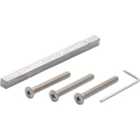 HOPPE Montageset Veiligheidsgarnituur Kruk/Kruk Second