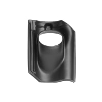 Ubbink Dakdoorvoerpan OVH 131mm 25-45 Graden 1-pans Zwart