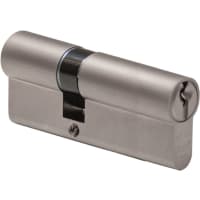 Oxloc Profielcilinder O5 Dubbel 30/45mm Staal Vernikkeld Mat SKG2