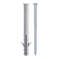 Friulsider Kozijnplug TUP 10x100mm Platverzonkenkop Verzinkt 50st