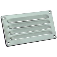 Schoepenrooster 180x90mm Aluminium