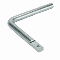GB Kruk Voor Boerenklinkstel 110x115mm Deurddikte 40mm Verzinkt 70422
