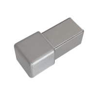 ProOne Hoekstuk Vierkant 9mm RVS Geborsteld