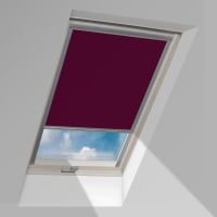 Fakro Verduisterend Rolgordijn ARF NE Wifi Tuya II 78x206cm Elektrisch Exclusief Voeding En Connect Set Kleur Bordeauxrood (056)
