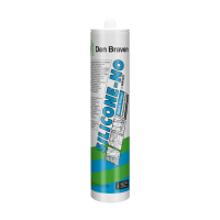 Zwaluw Siliconenkit Silicone-No 310ml Zwart