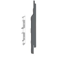 Keralit Eindkap En Connector Rechts Voor 2814 Basaltgrijs Classic Nerf 5st