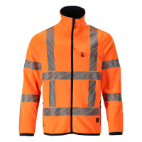 Mascot Fleecetrui Accelerate Met Rits Maat M Safe Fluorescerend Oranje