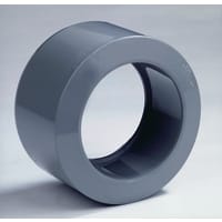 Dyka PVC Verloopring 50x40mm 1LV Centrisch Lijmmof/Spie Grijs