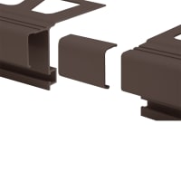 Schlüter BARA-RT Verbindingsstuk Randprofiel 30mm Alu Met Kleurcoating Zwartbruin V/RT30SB
