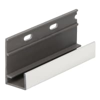 Keralit Omrandingsprofiel 400cm Wit Classic Nerf Verticale Montage