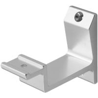 Hermeta Leuninghouder 3540-01E 65mm Vlak Schroefgat Aluminium Naturel