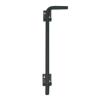 GB Grondgrendel 400mm Zwart Epoxy 744328B