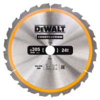 DeWALT Cirkelzaagblad Construction DT1958QZ 305x30x3mm 24tands
