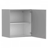 Bruynzeel Atlas Bovenkast WI12 Wit 65x60cm Deur Linksdraaiend 1 Plank FSC Mix Credit