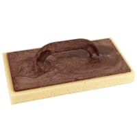 Super Prof Schoonmaak-/schuurspons 340x200x30mm Met Kunststof Handgreep