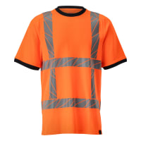 Mascot T-Shirt Accelerate Safe Moderne Pasvorm Maat XL Fluorescerend Oranje