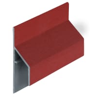 Keralit Trim Kraal Aansluitprofiel 17mm Rood Classic Nerf Ral 3011 Lengte 600cm