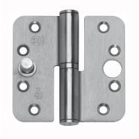 BSW Kogelstiftpaumelle 807 Rs 89x89x3mm Met Ronde Hoek BB VH Verzinkt
