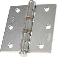 Oxloc Kogellagerscharnier Rechte Hoeken 76x76mm Verzinkt 1st
