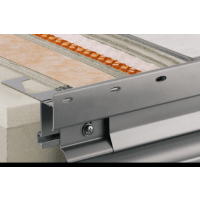 Schlüter BARA-RTKE Buitenhoek 135 Graden 21mm Alu Met Kleurcoating Pastelgrijs E135/RTKE21PG