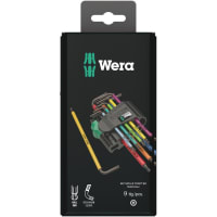 Wera Stiftsleutelset 967/9 TX BO SB BlackLaser Multicolour 1 Torx 9-Delig