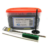 GB-Profi Verankeringsset Flexplug Met Anker Spouwmaat 130-160mm RVS A4 40st