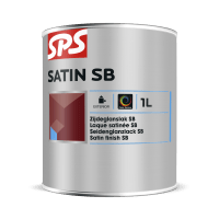 SPS Satin SB Zijdeglanslak Buiten 1L Basis P