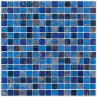 Mozaiektegel Musa Cirene Azul 32,7x32,7cm 3mm Glanzend Gerectificeerd