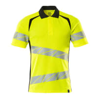 Mascot Poloshirt Accelerate Safe Maat L Fluorescerend Geel/Zwart