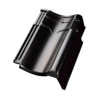 Wienerberger VHV Vario Gevelpan Rechts Matzwart Verglaasd 744