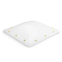 Skylux Lichtkoepel Tweewandig Acryl PMMA 40x40cm Bolvormig Opaal
