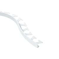 Schlüter SCHIENE-AC Decoratief Profiel Radius 6mm 250cm Alu Met Kleurcoating Wit R/A60W