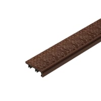 Schlüter TREP-V42 Vervangstuk Inlage 42mm/12mm R10 200cm PVC Notenbruin TVL42NB/200