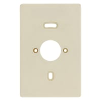 Montageplaat Combinatie Met Flensmoer M4 Crème-Wit