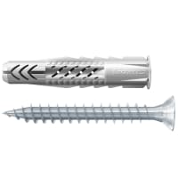 Fischer Universeelplug UX 6x35mm Nylon Met Schroef 25st 94758