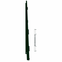 Keralit Eindkap En Connector Links Voor 2817 Monumentengroen Classic Nerf 5st