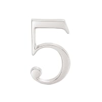 Skantrae Huisnummer Chroom Nr 5 Titanium