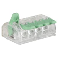 Conex Lasklem 5-Polig 0,2-4mm² Universeel Hersluitbaar 25st