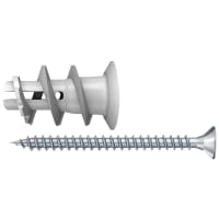 Fischer Gipsplaatplug GK 8.0x22mm Met Schroef 50st 52390